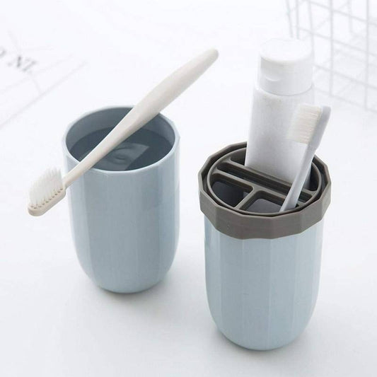 Toothbrush case capsule shape